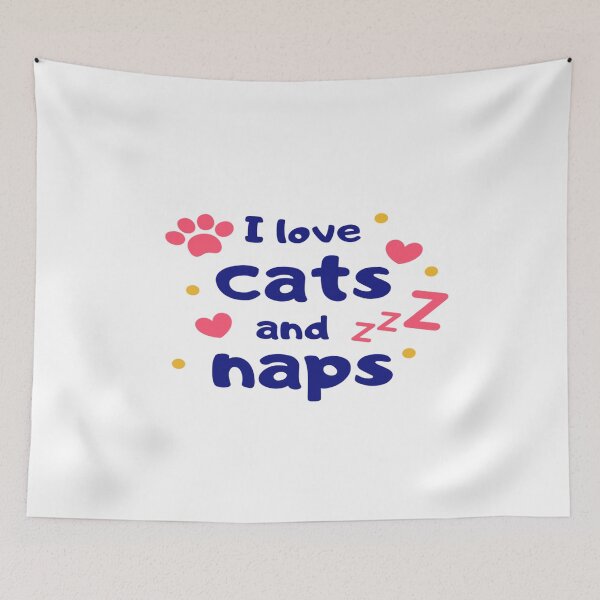 Item preview, Cats - I love cats, design for cats designed and sold by OurStyleShop.