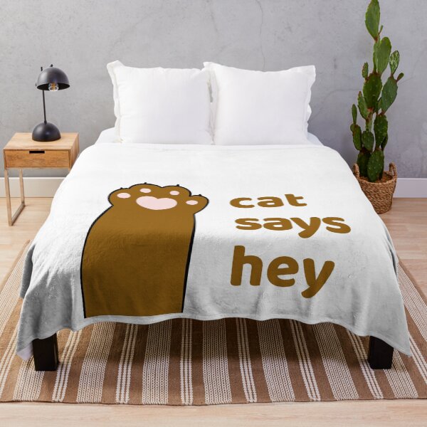 Item preview, Cat says hey, Cat Sayes Hey designed and sold by BNSARTs.