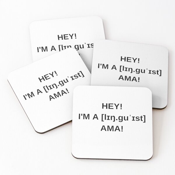Item preview, Hey I'm a Linguist AMA designed and sold by philbraxton.