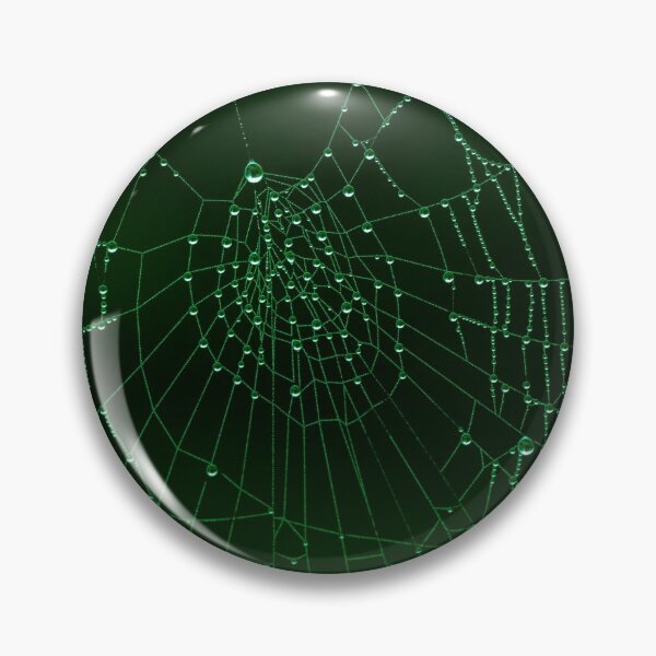 Item preview, Green Spider Web Drops designed and sold by Zip-Zup.