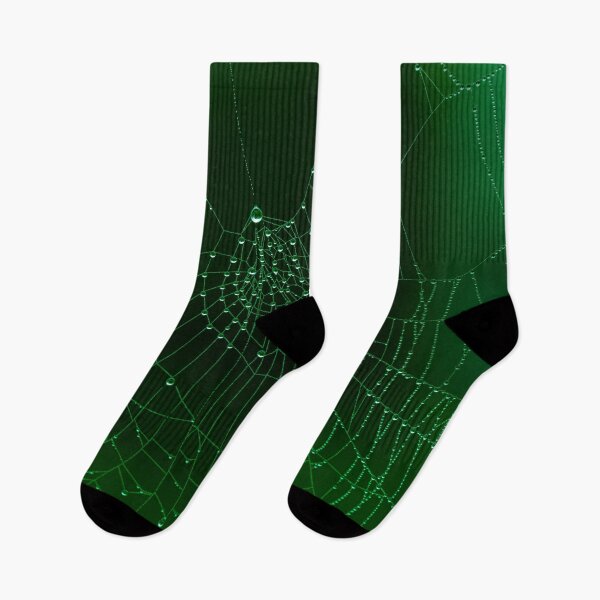 Item preview, Green Spider Web Drops designed and sold by Zip-Zup.