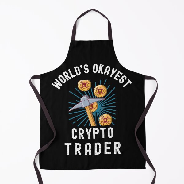 Item preview, Worlds Okayest Crypto Trader (Cryptocurrency Trader Gift) designed and sold by i-longmanshop.