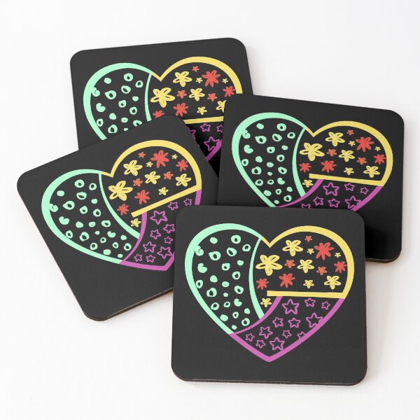 Item preview, Heart with Doodles  designed and sold by trendingatees.