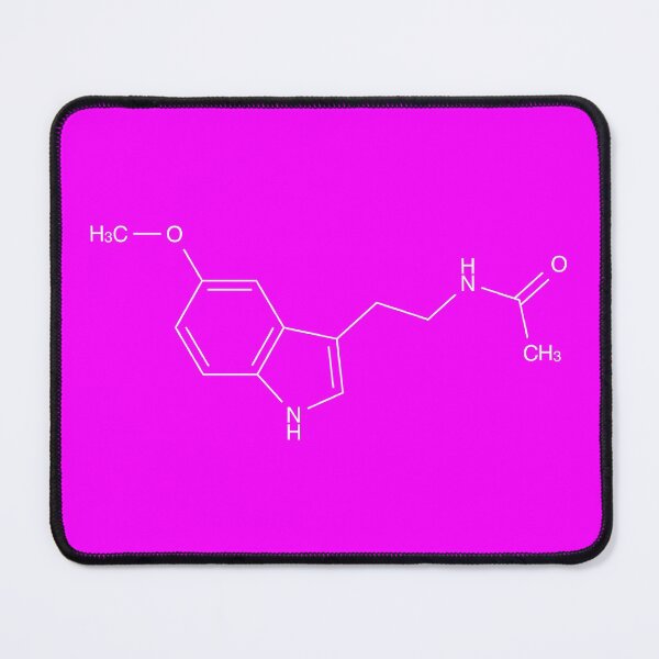 Artikelvorschau, Melatonin Chemical Molecule Structure entworfen und verkauft von Girih.