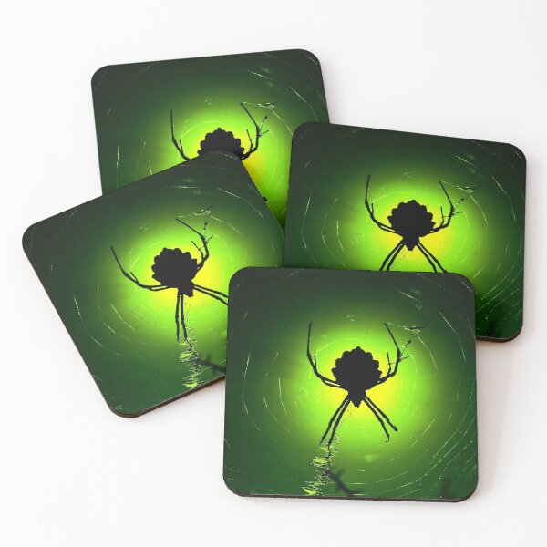 Item preview, Spider on a green background designed and sold by Zip-Zup.