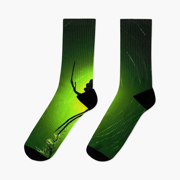 Item preview, Spider on a green background designed and sold by Zip-Zup.