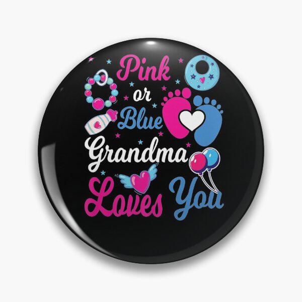 Item preview, Pink Or Blue Grandma Loves You Gender Baby Reveal Party tee Premium T-Shirt designed and sold by shop   luisant.