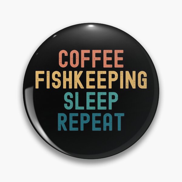 Item preview, Coffee Fishkeeping Sleep Repeat - Funny Fishkeeping & Coffee Gift designed and sold by kindxinn.