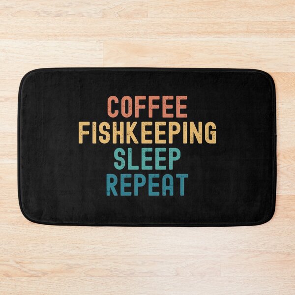 Item preview, Coffee Fishkeeping Sleep Repeat - Funny Fishkeeping & Coffee Gift designed and sold by kindxinn.