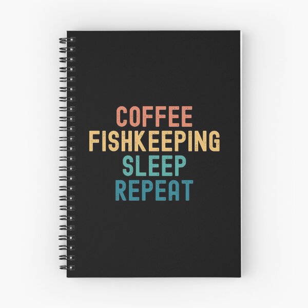 Item preview, Coffee Fishkeeping Sleep Repeat - Funny Fishkeeping & Coffee Gift designed and sold by kindxinn.