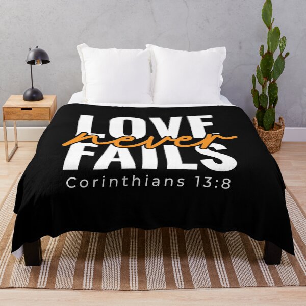 Item preview, love never fails corinthians 13:7, Bible T-Shirt, Sticker & Hoodie designed and sold by ShaykhUmer.