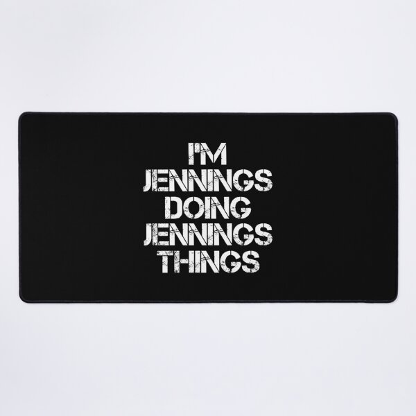 Item preview, Jennings Name T Shirt - I'm Jennings Doing Jennings Things Name Gift Item Tee designed and sold by chezeva.