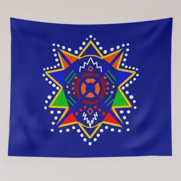 Item preview, Kente inspired mandala Kente Kinte cloth traditional indigenous pattern design inspired by Ghanaian kenten weaving  designed and sold by Artonmytee.