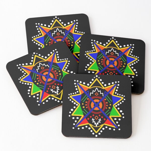 Item preview, Kente inspired mandala Kente Kinte cloth traditional indigenous pattern design inspired by Ghanaian kenten weaving designed and sold by Artonmytee.