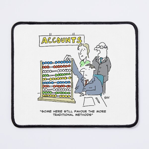 Item preview, Accountant with an Abacus designed and sold by NigelSutherland.