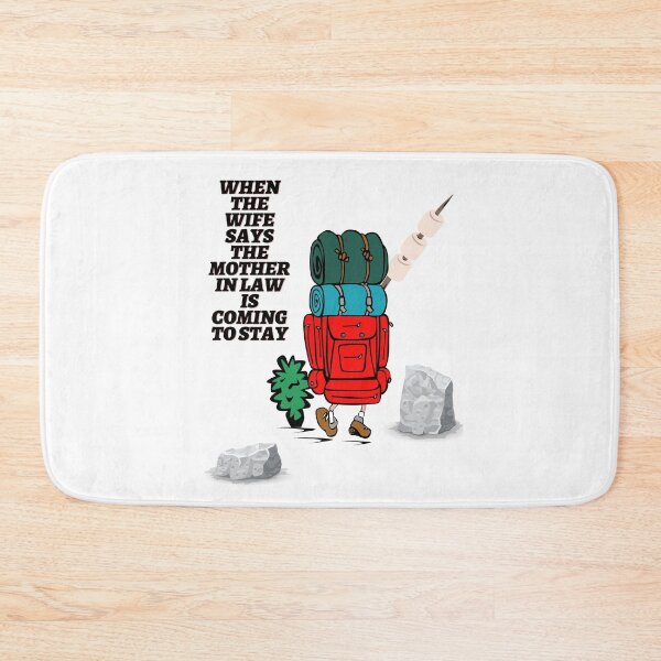 Item preview, Mother in law coming designed and sold by AJSkinnerPrints.
