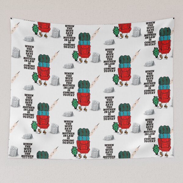 Item preview, Mother in law coming designed and sold by AJSkinnerPrints.