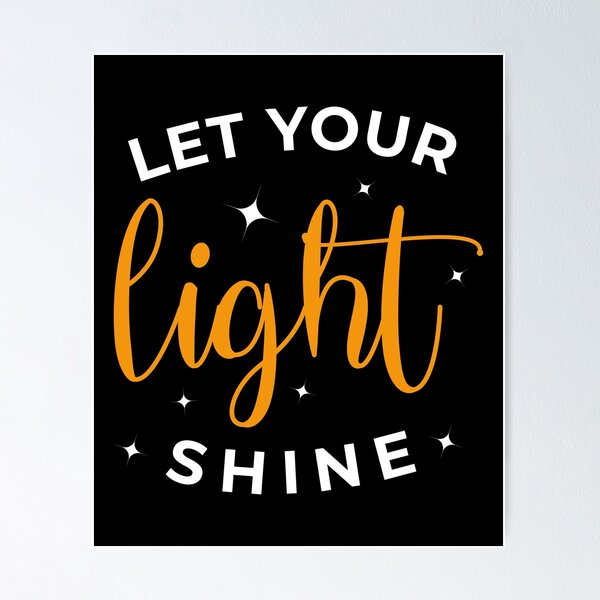 Item preview, let your light shine verse, Matthew 5:16, Bible Hoodies, T-Shirts & Stickers designed and sold by ShaykhUmer.