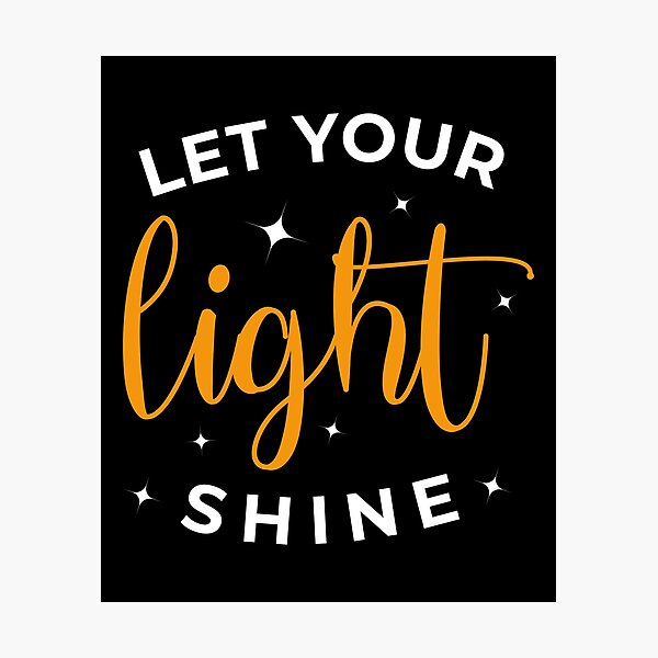 Item preview, let your light shine verse, Matthew 5:16, Bible Hoodies, T-Shirts & Stickers designed and sold by ShaykhUmer.