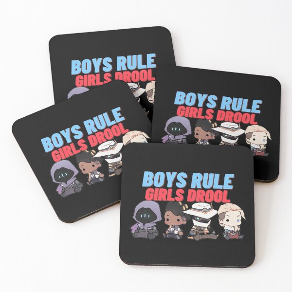 Item preview, Boys Rule Girls Drool - Cute, Unique and Cool Design  designed and sold by ItsyDesigns.