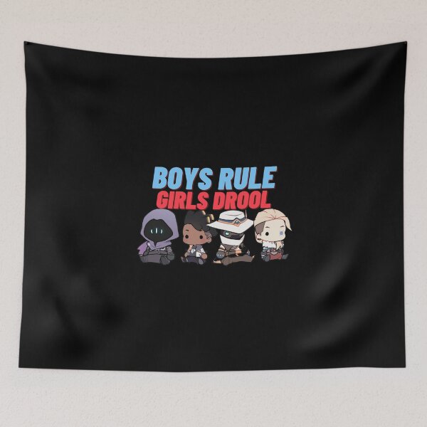 Item preview, Boys Rule Girls Drool - Cute, Unique and Cool Design  designed and sold by ItsyDesigns.