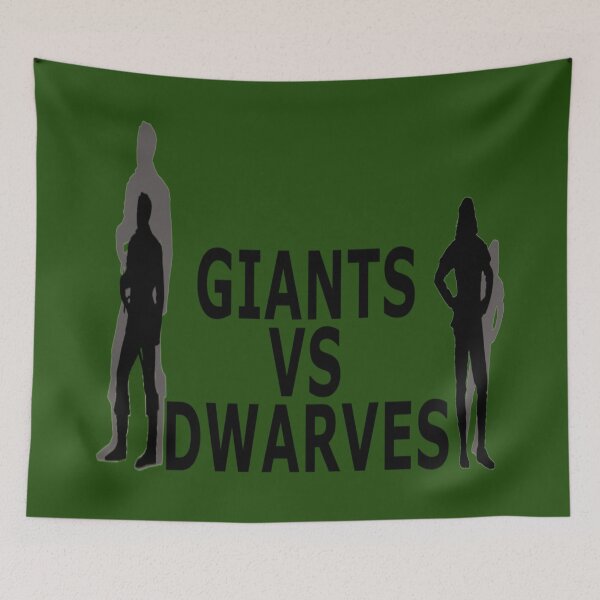 Item preview, Giants vs Dwarves designed and sold by Amanda Baez.