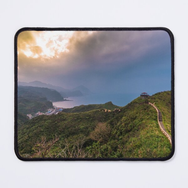 Item preview, Coastal mountains during sunset in Taiwan designed and sold by WorldScenery.