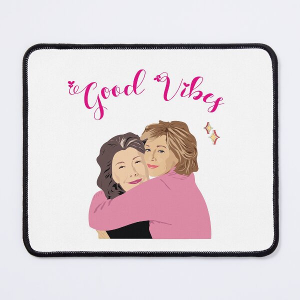Item preview, Grace and Frankie Good Vibes designed and sold by SparrowLag.