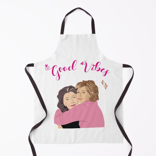 Item preview, Grace and Frankie Good Vibes designed and sold by SparrowLag.