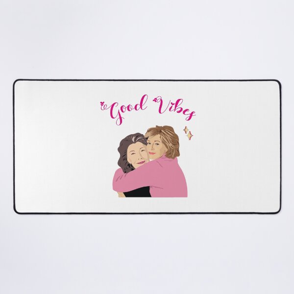 Item preview, Grace and Frankie Good Vibes designed and sold by SparrowLag.