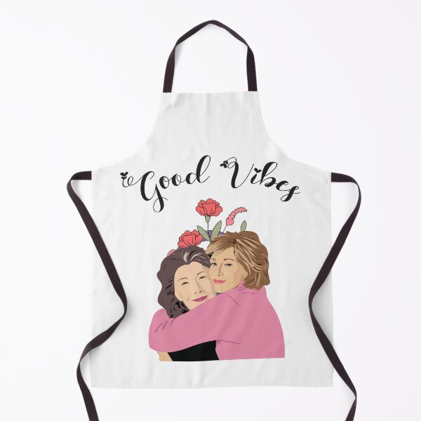 Item preview, Grace and Frankie Good Vibes Flower designed and sold by SparrowLag.