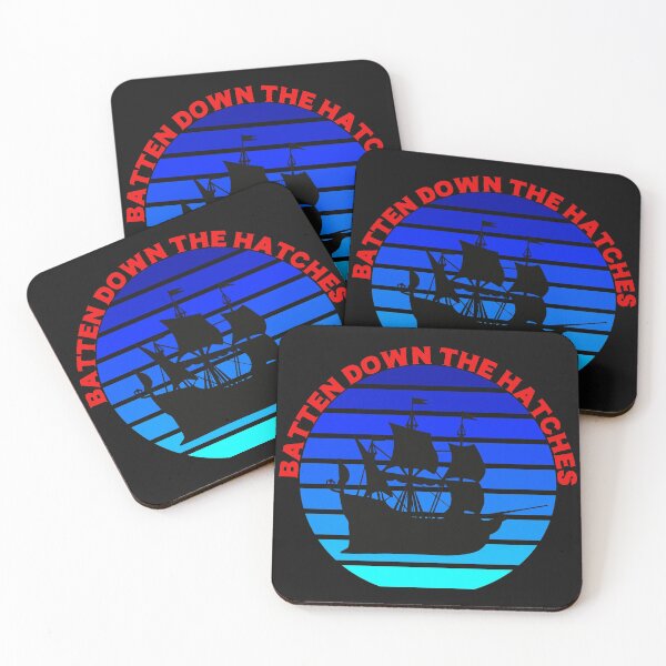 Item preview, Batten Down the Hatches designed and sold by Edpod.