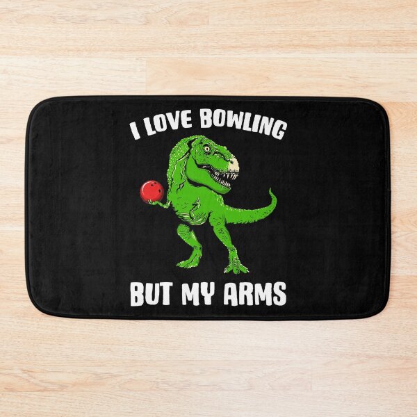 Item preview, I Love Bowling For A Trex Dino Bowler Pin Bowling Lover designed and sold by Nessshirts.