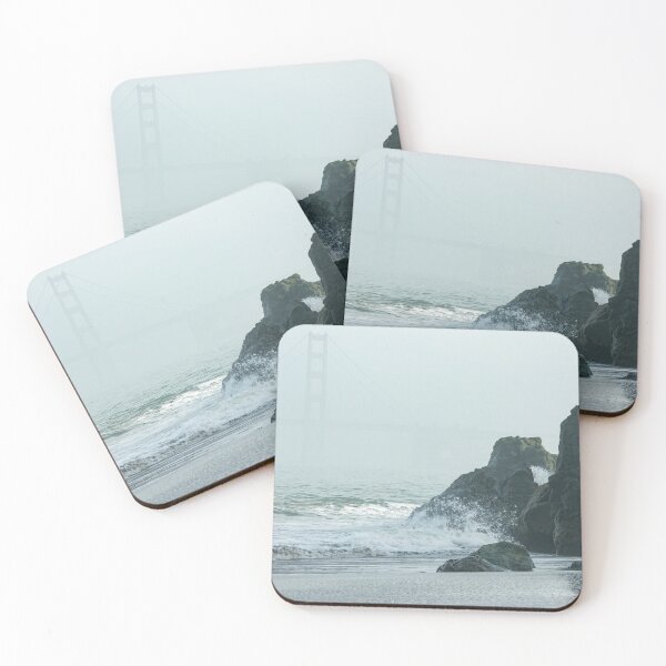 Item preview, San Francisco Fog - Golden Gate Bridge Emerging from the Milky Mists designed and sold by Georgia Mizuleva.