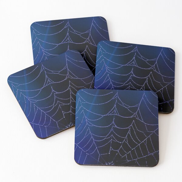 Item preview, Blue real spider web designed and sold by Zip-Zup.