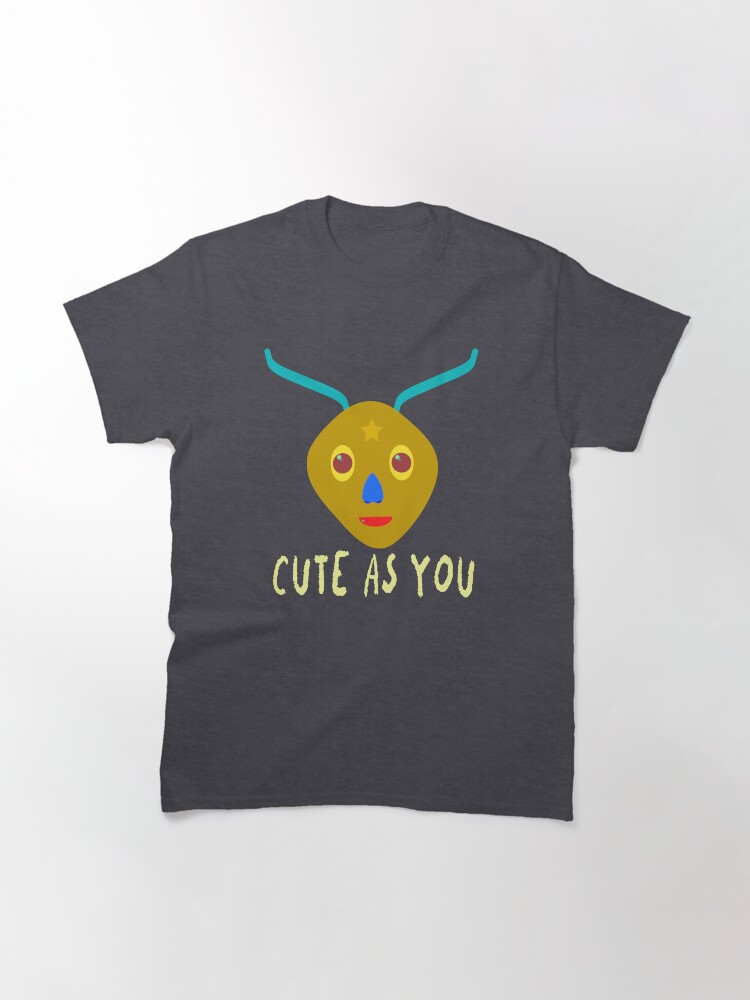 Thumbnail 3 of 7, Classic T-Shirt, Cute As You designed and sold by VkScript.