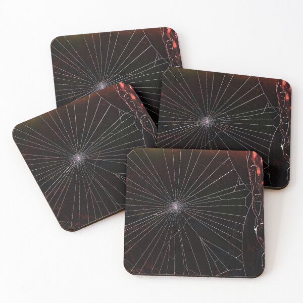 Item preview, Red black real spider web designed and sold by Zip-Zup.