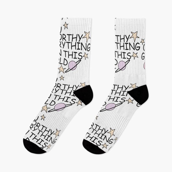 Item preview, You are worthy of everything good in this world designed and sold by MentalPositive.