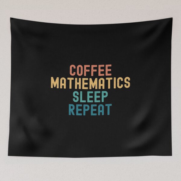 Item preview, Coffee Mathematics Sleep Repeat - Funny Mathematics & Coffee Gift designed and sold by kindxinn.