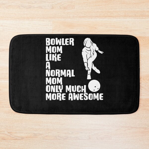 Item preview, Bowler Mom Quote For A Woman Pin Bowling Lover designed and sold by Nessshirts.