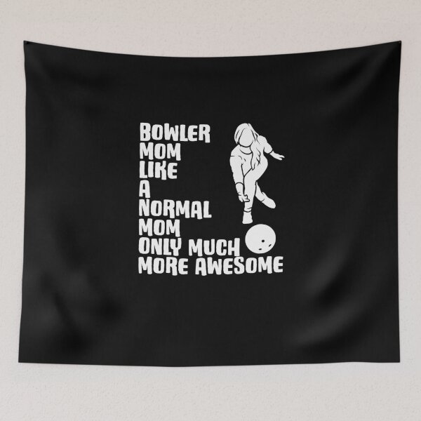 Item preview, Bowler Mom Quote For A Woman Pin Bowling Lover designed and sold by Nessshirts.