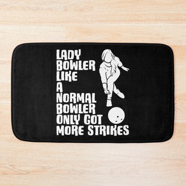 Item preview, Lady Bowler Quote For A Woman Pin Bowling Lover designed and sold by Nessshirts.