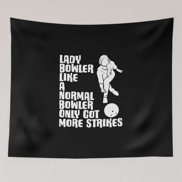 Item preview, Lady Bowler Quote For A Woman Pin Bowling Lover designed and sold by Nessshirts.
