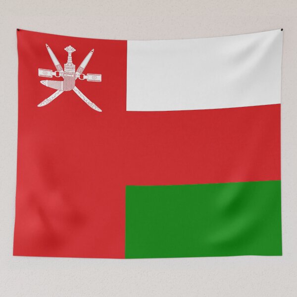 Item preview, Oman Flag designed and sold by WorldFlagCo.