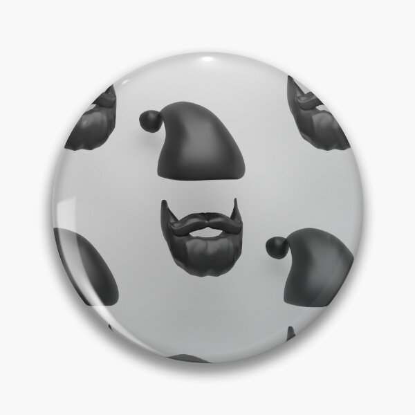 Item preview, Black and White Santa Claus designed and sold by XyzYzxZxyStudio.
