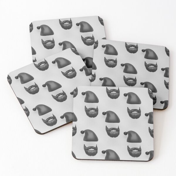 Item preview, Black and White Santa Claus designed and sold by XyzYzxZxyStudio.