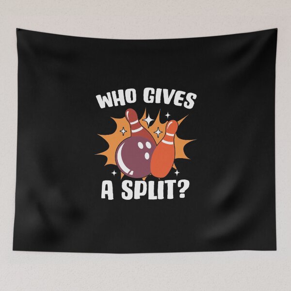 Item preview, Who Gives A Split Bowling Pin Bowler Strike Lover designed and sold by Nessshirts.