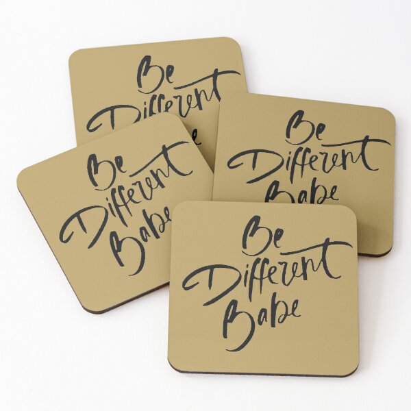 Item preview, Be Different Babe Loving Handwritten Affirmation Back Text designed and sold by taiche.