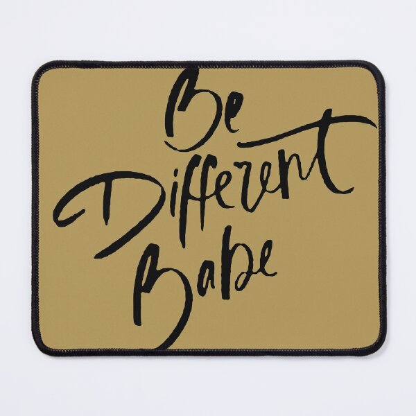 Item preview, Be Different Babe Loving Handwritten Affirmation Back Text designed and sold by taiche.