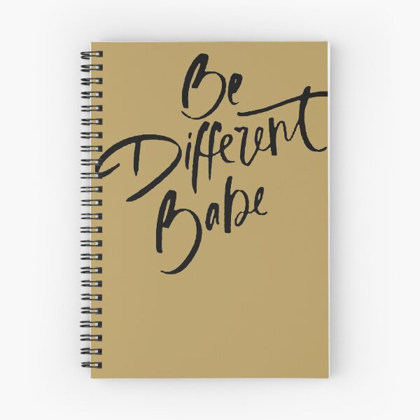Item preview, Be Different Babe Loving Handwritten Affirmation Back Text designed and sold by taiche.